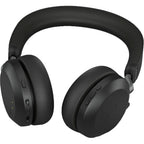 Jabra Evolve2 75 MS USB-C Stereo Bluetooth Headset with Charging Stand