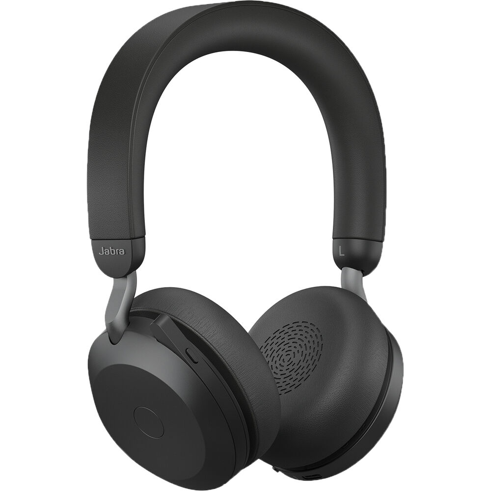 Jabra Evolve2 75 UC USB-C Stereo Bluetooth Headset with Stand