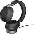 Jabra Evolve2 85 MS USB-C Stereo Bluetooth Headset with Charging Stand