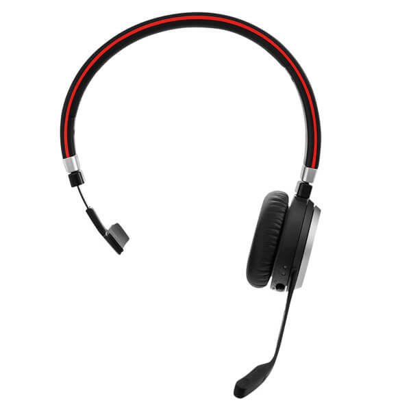  Jabra Evolve 65 SE MS Mono Bluetooth Headset with Charging Stand