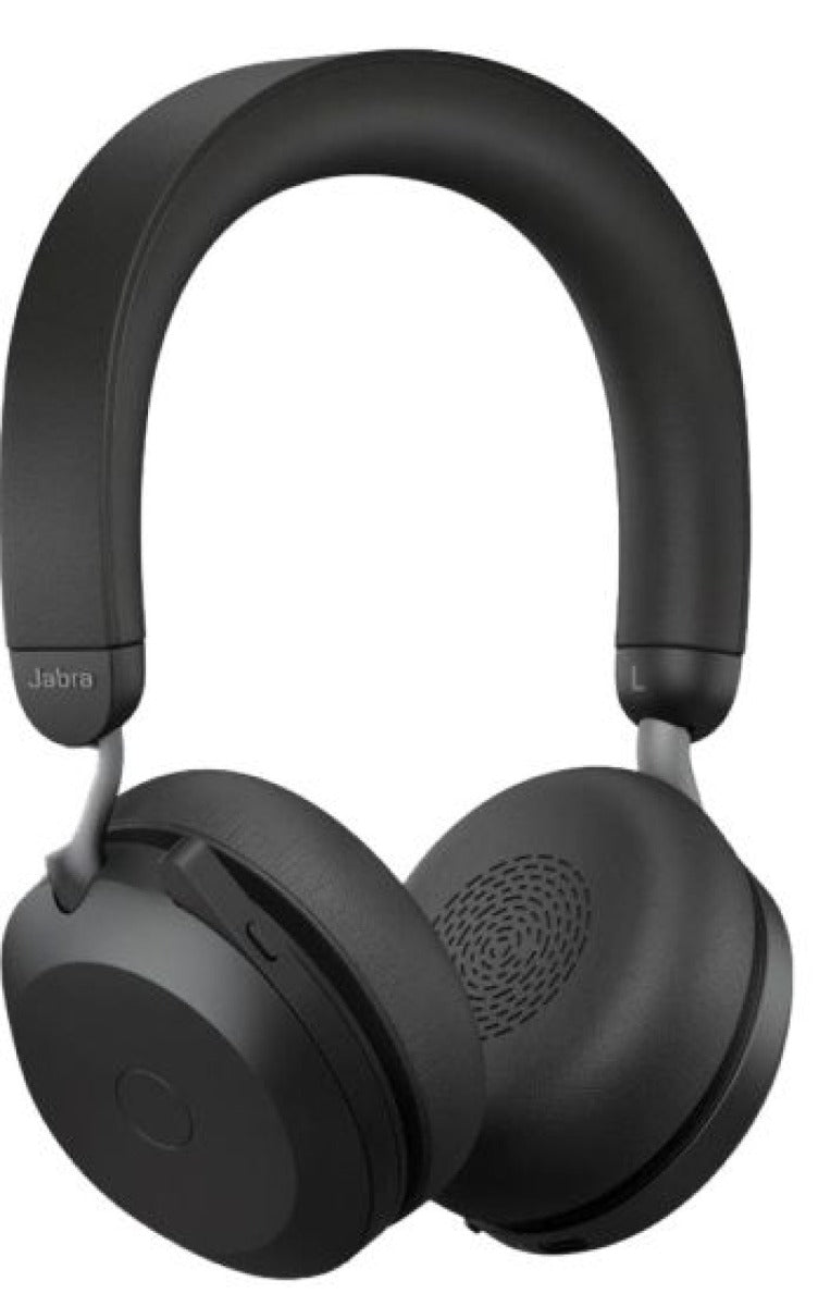 Jabra Evolve2 75 UC USB-A Stereo Bluetooth Headset with Stand