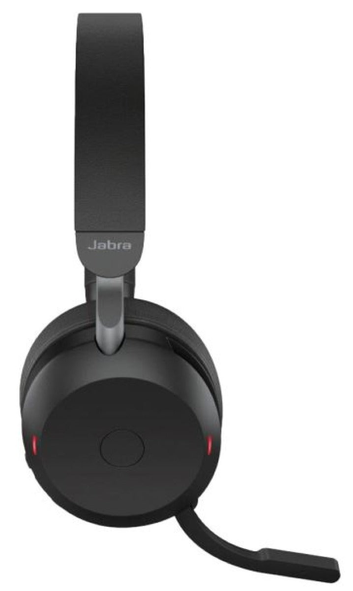 Jabra Evolve2 75 UC USB-A Stereo Bluetooth Headset with Stand
