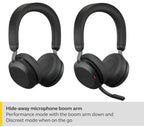 Jabra Evolve2 75 UC USB-A Stereo Bluetooth Headset with Stand