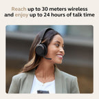 Jabra Evolve2 75 UC USB-A Stereo Bluetooth Headset with Stand