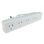 Jackson 4 Way Power Board with Surge Protection