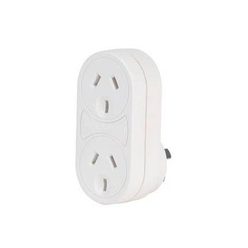 Jackson Double Adaptor Vertical Surge Protection