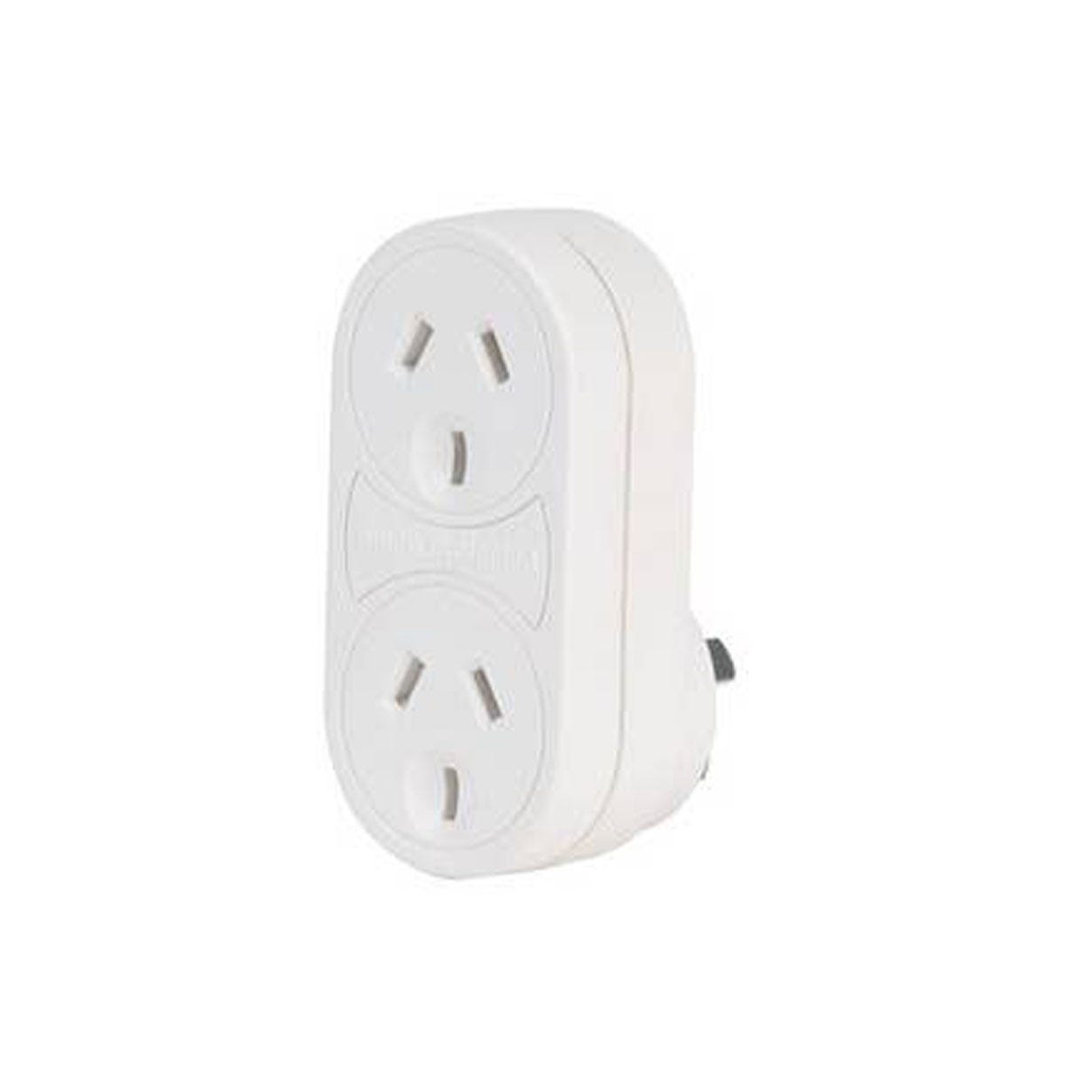 Jackson Double Adaptor Vertical Surge Protection