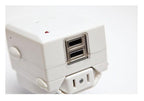 Jackson Outbound Multi-Adaptor  plus 2 USB - EuropeUSAUK