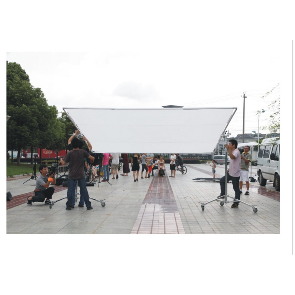 Jinbei 2.4m x 2.4m Scrim Frame and Diffusion Material 8x8