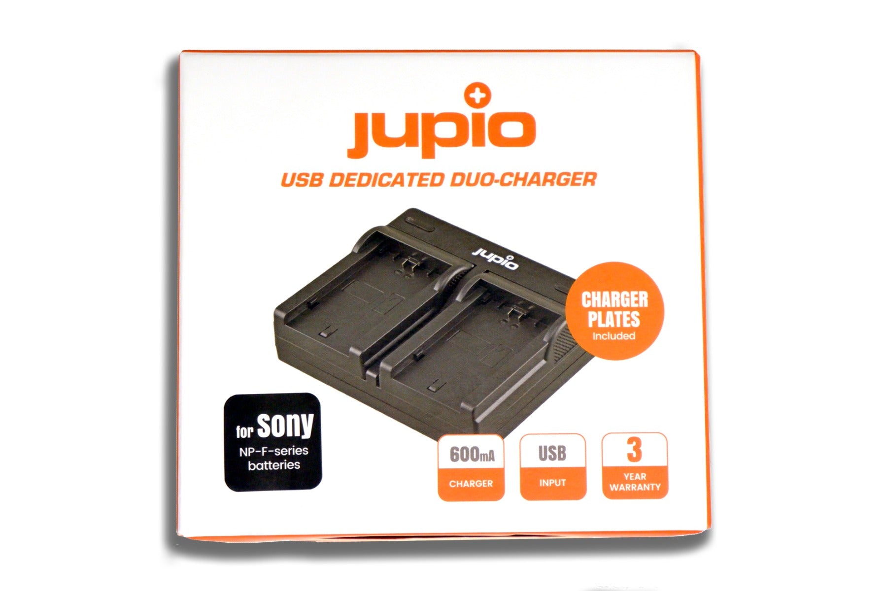 Jupio Sony NP-F Dual USB Charger