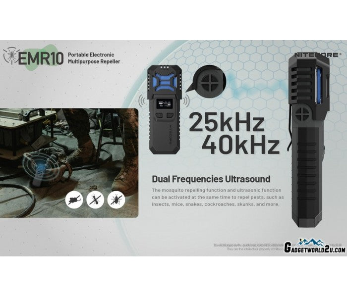 Nitecore EMR10 Portable Mosquito Repeller 