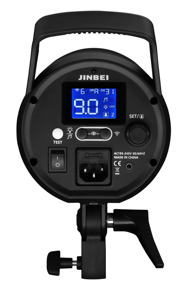 Jinbei Spark 400D Twin Head Studio Flash Kit with EasyCap