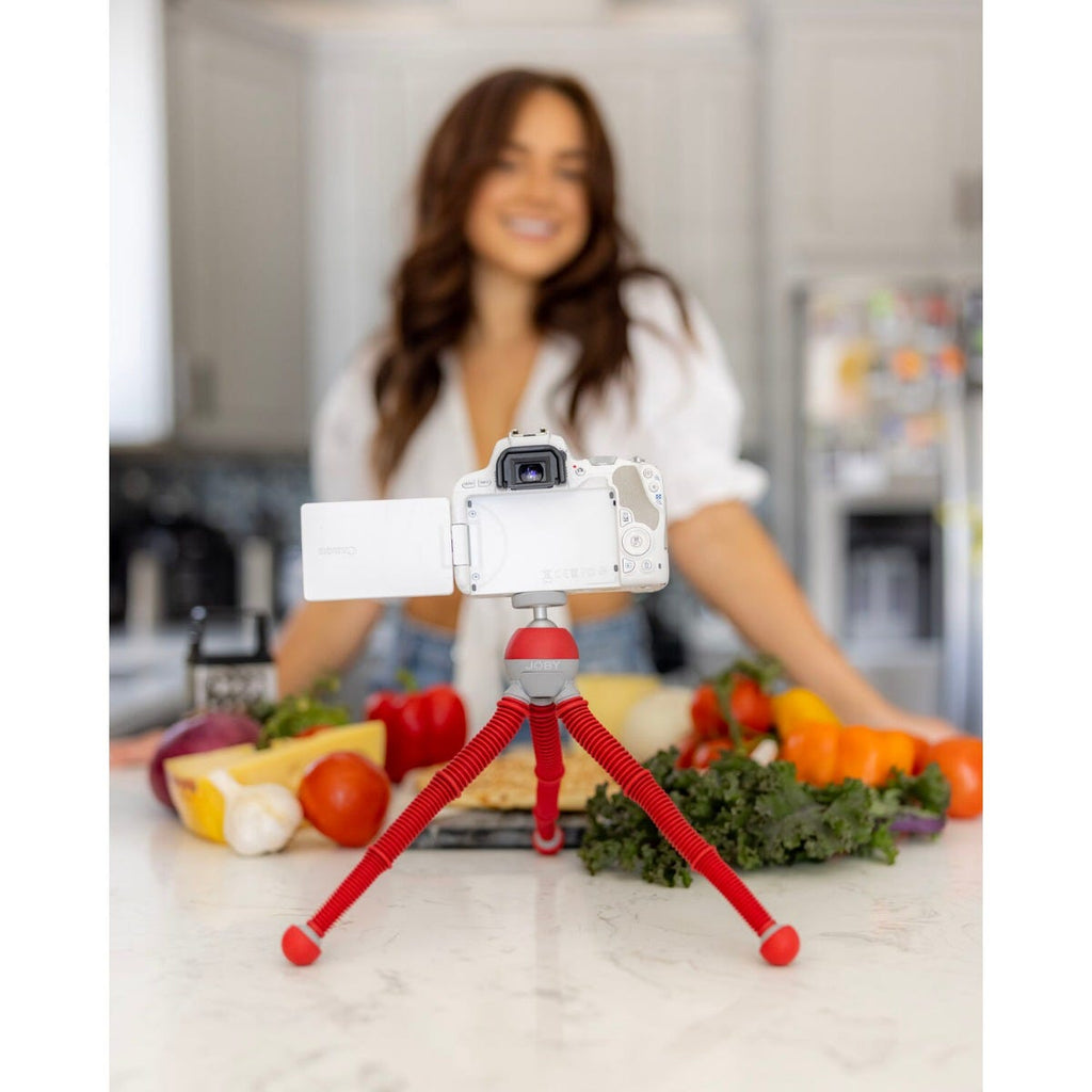  Joby Podzilla Medium Tabletop Tripod Kit (Red)