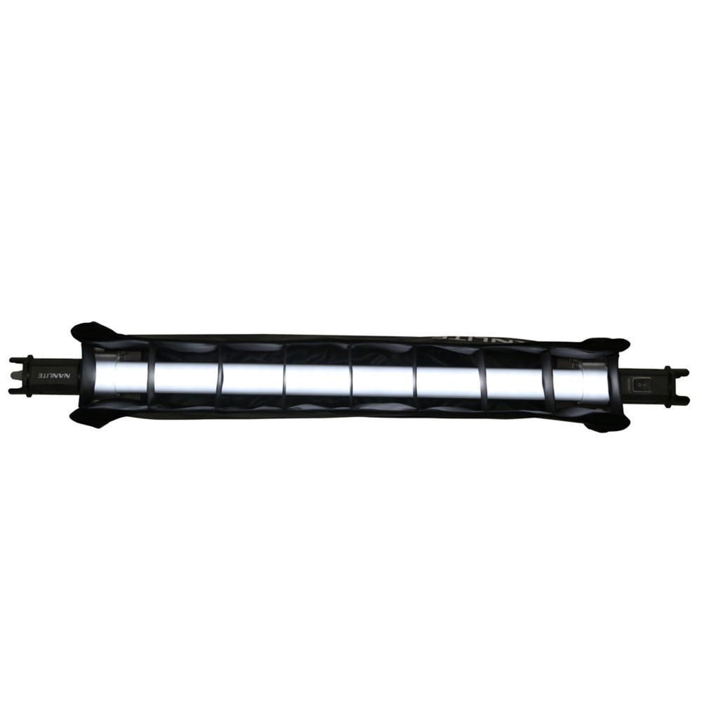 Nanlite Barndoor with Eggcrate grid for the PavoTube II 15C