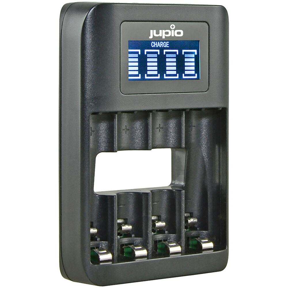 Jupio 4 Slot AA & AAA USB Fast Charger (EOL)