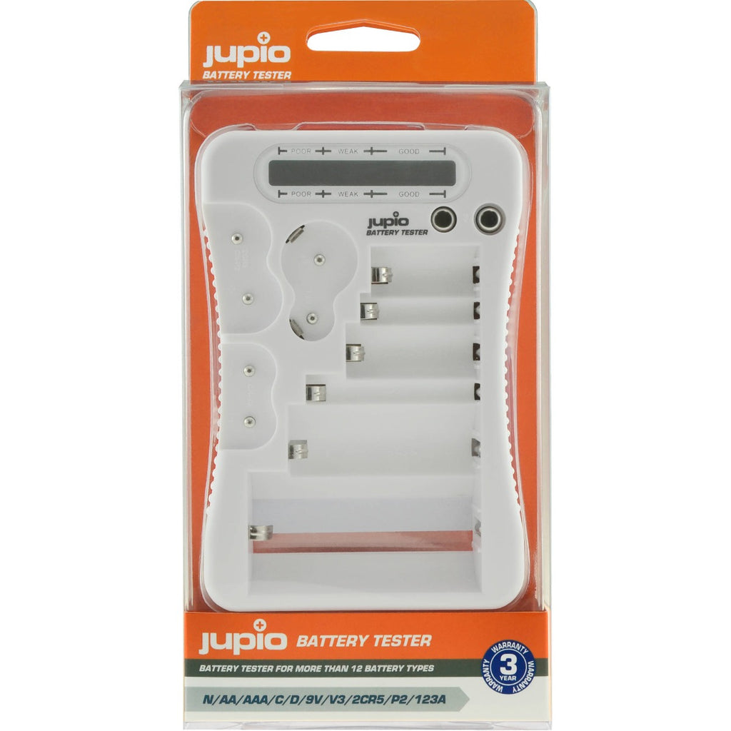 Jupio Battery Tester suits CR123A/CR2/CR-V3/2CR5