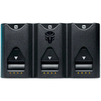 Open Box Jupio Prime Triple Charger and Card Holder - Canon LP-E6NH