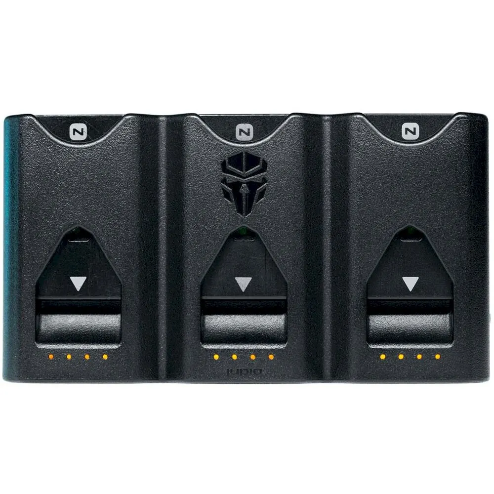 Open Box Jupio Prime Triple Charger and Card Holder - Canon LP-E6NH
