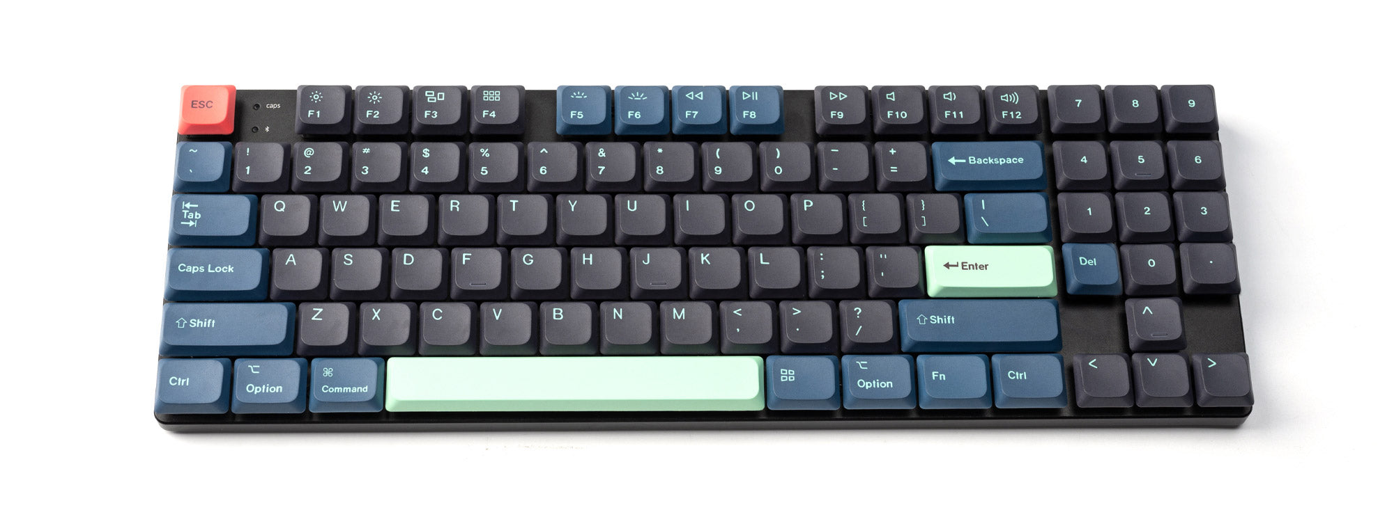 Keychron Low Profile Dye-Sub PBT LSA Profile Keycap Set (Hacker)