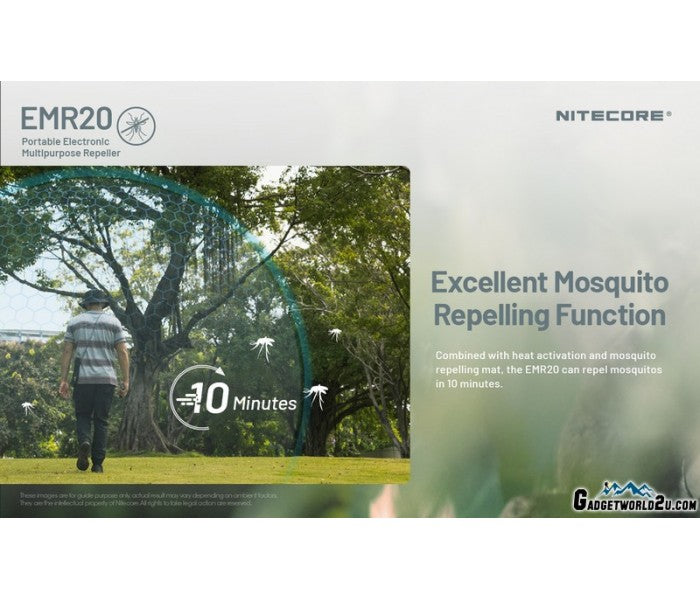 Nitecore EMR20 Portable Mosquito Repeller 