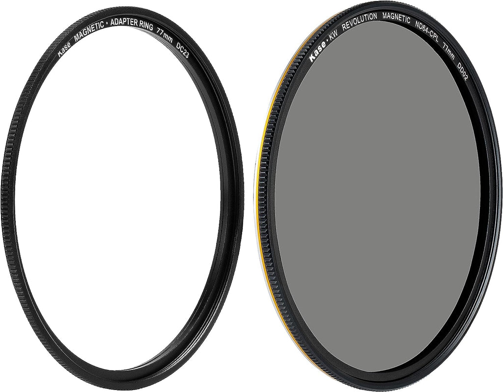 Kase Wolverine Revolution 77mm Magnetic CPL ND64 6 Stop ND Combo