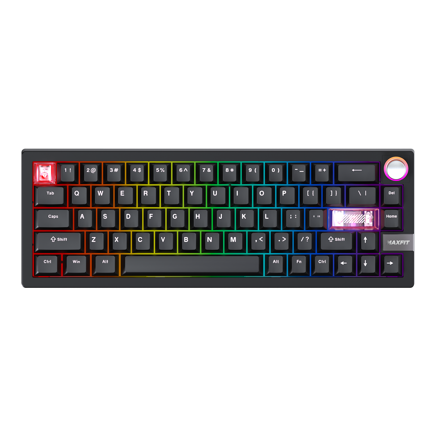 Fantech MK920 MAXFIT6 60% Wireless Mechanical Keyboard (Black) (Brown Switch)