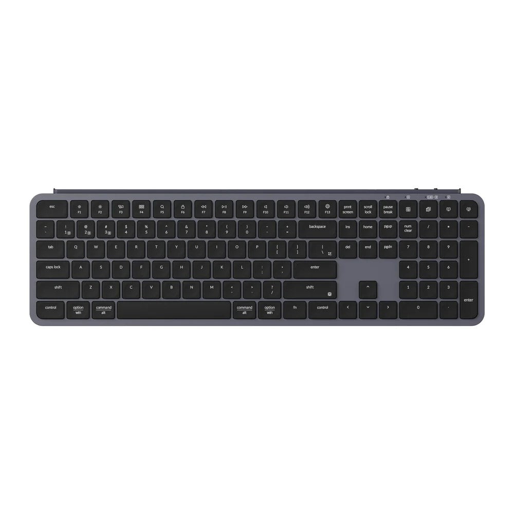 Keychron B6 Pro Ultra-Slim Wireless Keyboard (Space Gray)