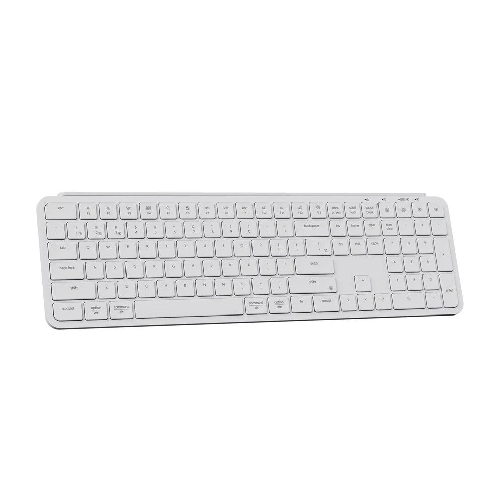 Keychron B6 Pro Ultra-Slim Wireless Keyboard (Ivory White)