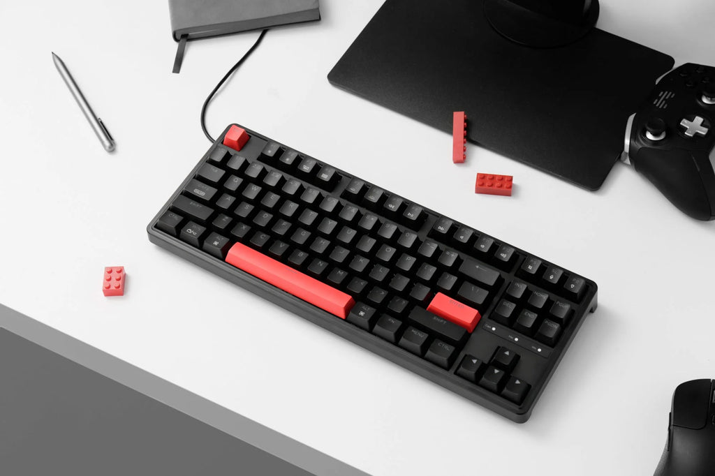 Keychron C3 Pro 80% Red Wired Mechanical Keyboard (Brown Switch)