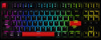 Keychron C3 Pro 80% Red Wired Mechanical Keyboard (Brown Switch)