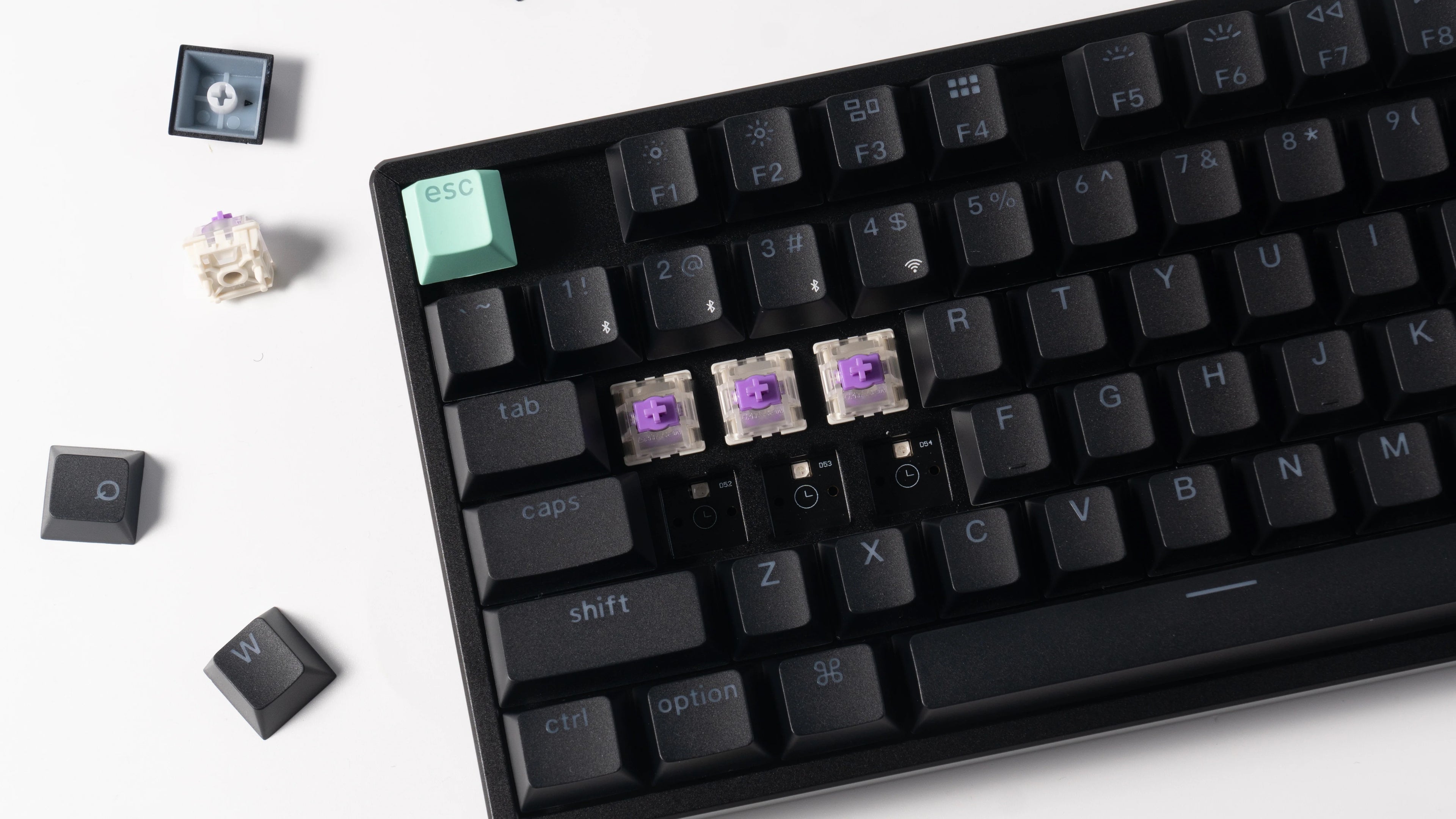 Keychron K8 HE Magnetic TKL Keyboard (Black) (Gateron Nebula Switch)
