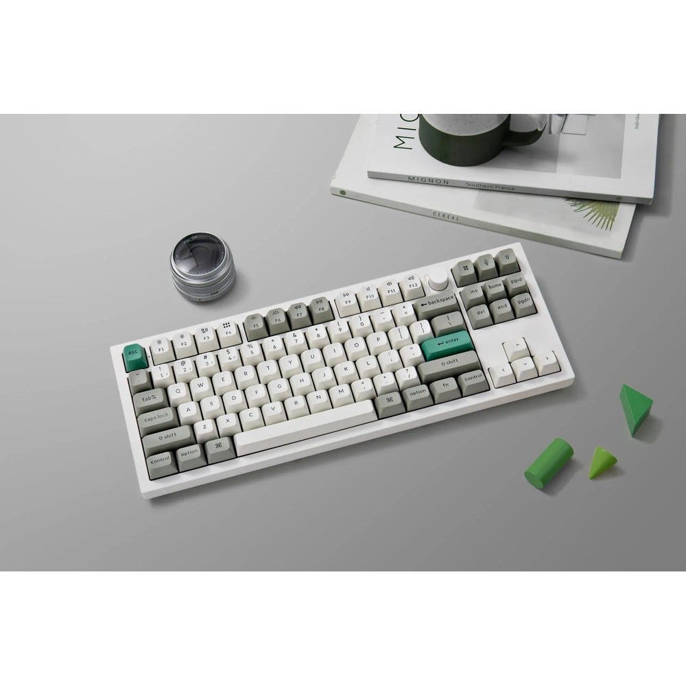 Open Box Keychron Q3 Max Hot-Swappable Keyboard (White) (Brown Switch)