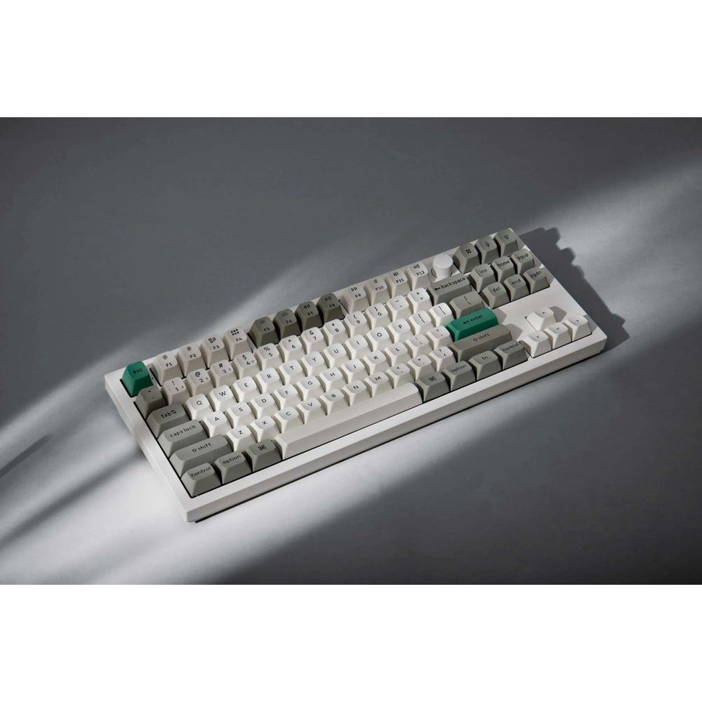 Open Box Keychron Q3 Max Hot-Swappable Keyboard (White) (Brown Switch)