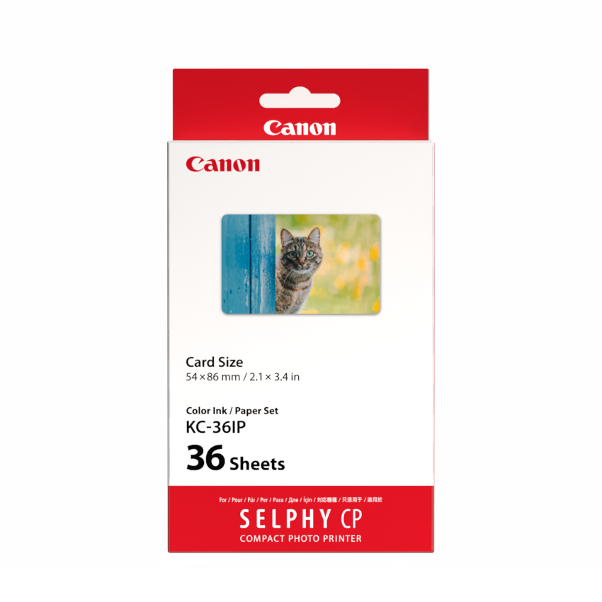 Canon KP36IP Ink and Label Kit