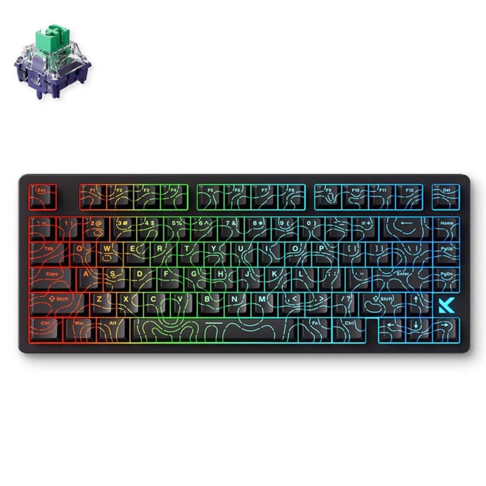 MCHOSE Jet 75 HE 8K Wired Gaming Keyboard (Black) (Kailh Magnetic Switch)
