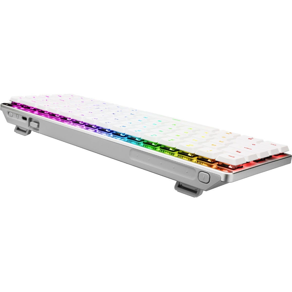 ASUS ROG FALCHION 65% Wireless Mechanical Gaming Keyboard (White) (Red Switches) 