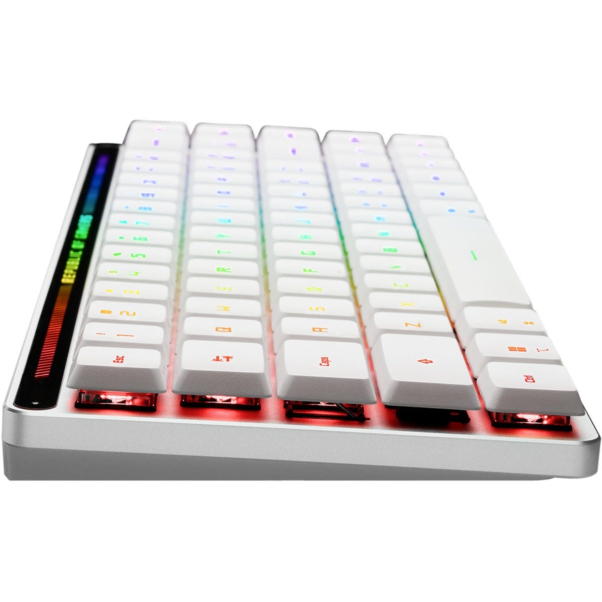 ASUS ROG FALCHION 65% Wireless Mechanical Gaming Keyboard (White) (Red Switches) 
