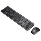 Bonelk Slim Bluetooth Wireless Keyboard and Mouse Combo (Space Grey)