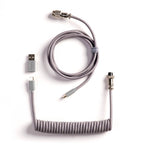Keychron 8K Coiled Aviator Cable (Grey)