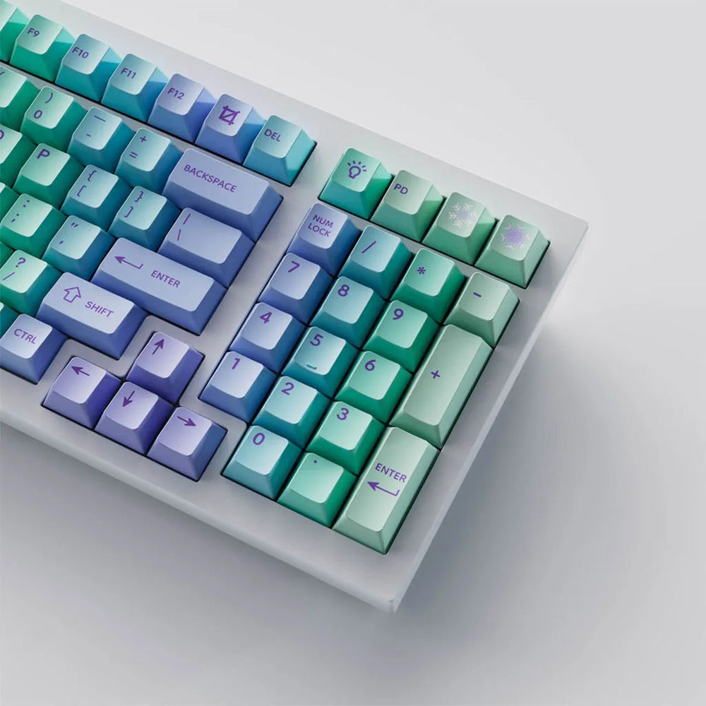 Keychron Cherry Profile Dye-Sub PBT Full Keycap Set (Cloud and Snow)