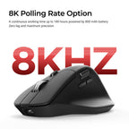 Open Box Keychron M6 Wireless Mouse (White) (8K Polling Rate)