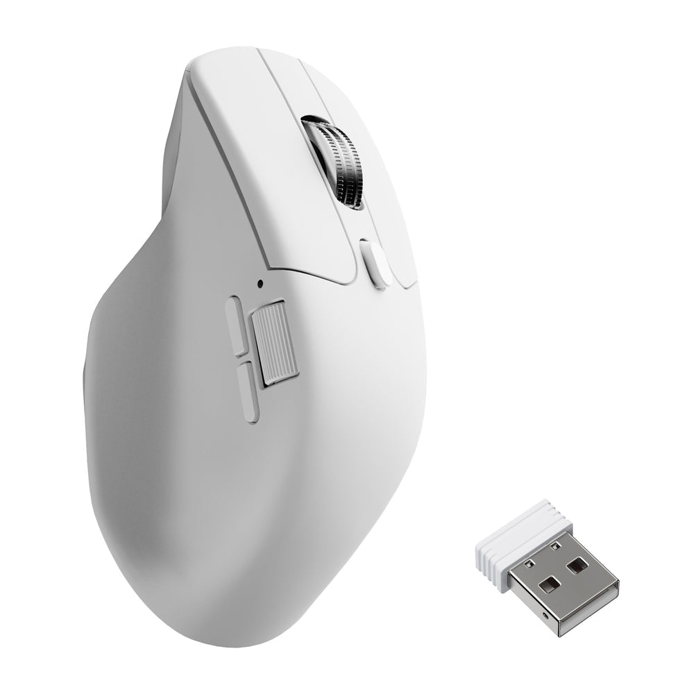 Open Box Keychron M6 Wireless Mouse (White) (8K Polling Rate)