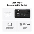 Keychron Q6 HE 8K Wired Magnetic Switch Keyboard (Black) (Fully Assembled Knob)