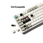 Keychron Q6 Max Hot-Swap Wireless Mechanical Keyboard (White) (Red Switch)