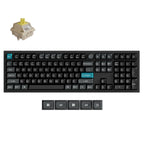 Keychron Q6 Ultra 8K Wireless Mechanical Keyboard (Black) (Silk POM Switch - Banana)