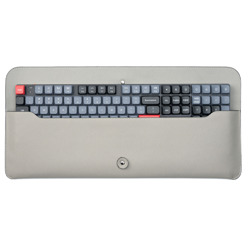 Keychron Travel Pouch Keyboard Carrying Bag for K3/K7/K12 (Grey)