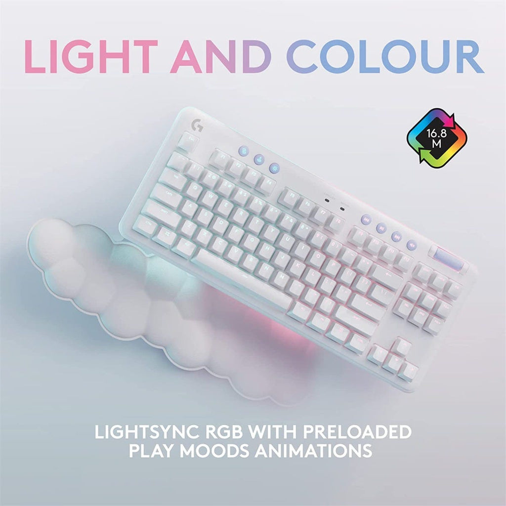 Logitech G715 RGB TKL Wireless Mechanical Gaming Keyboard (Aurora Collection)