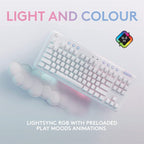 Logitech G715 RGB TKL Wireless Mechanical Gaming Keyboard (Aurora Collection)