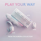 Logitech G715 RGB TKL Wireless Mechanical Gaming Keyboard (Aurora Collection)