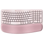 Logitech Wave Keys Wireless Ergonomic Keyboard (Rose)
